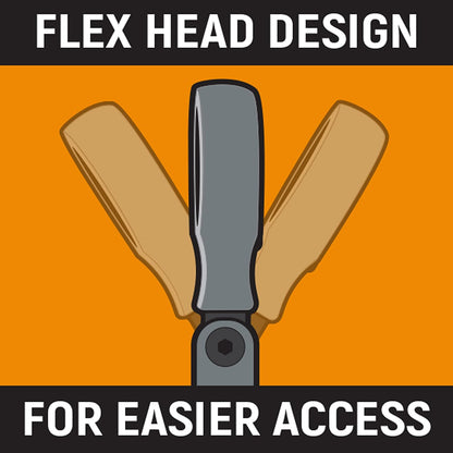 GEARWRENCH Skrallenøglesæt Flex Kombination SAE/MM 86730