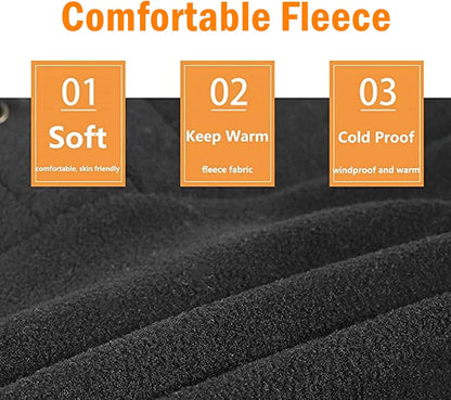 Unisex Elefanthue Vinter Fleece Vindtæt