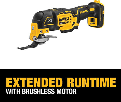 DEWALT XR Multiværktøj Kulfri 3 Hastigheder 20V MAX DCS356B