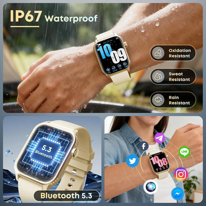 DIVOAZBVO TK29 2025 Smartwatch til Kvinder