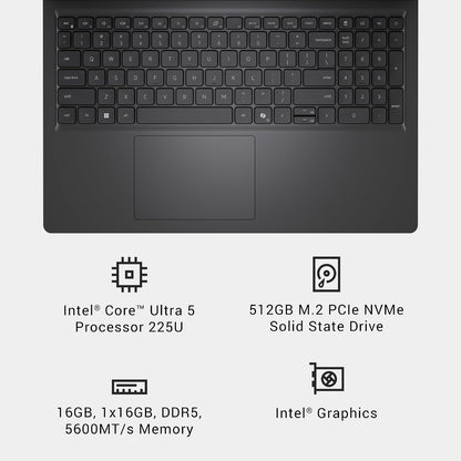 Dell 15 15.6" Bærbar Computer FHD