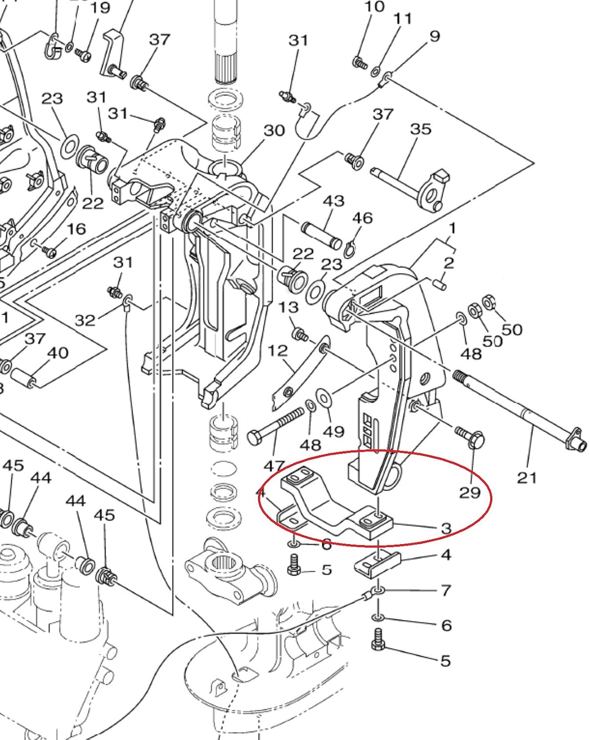 A.A Zinkanode til Yamaha 115-300HK 6G5-45251-01