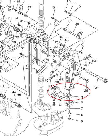 A.A Zinkanode til Yamaha 115-300HK 6G5-45251-01