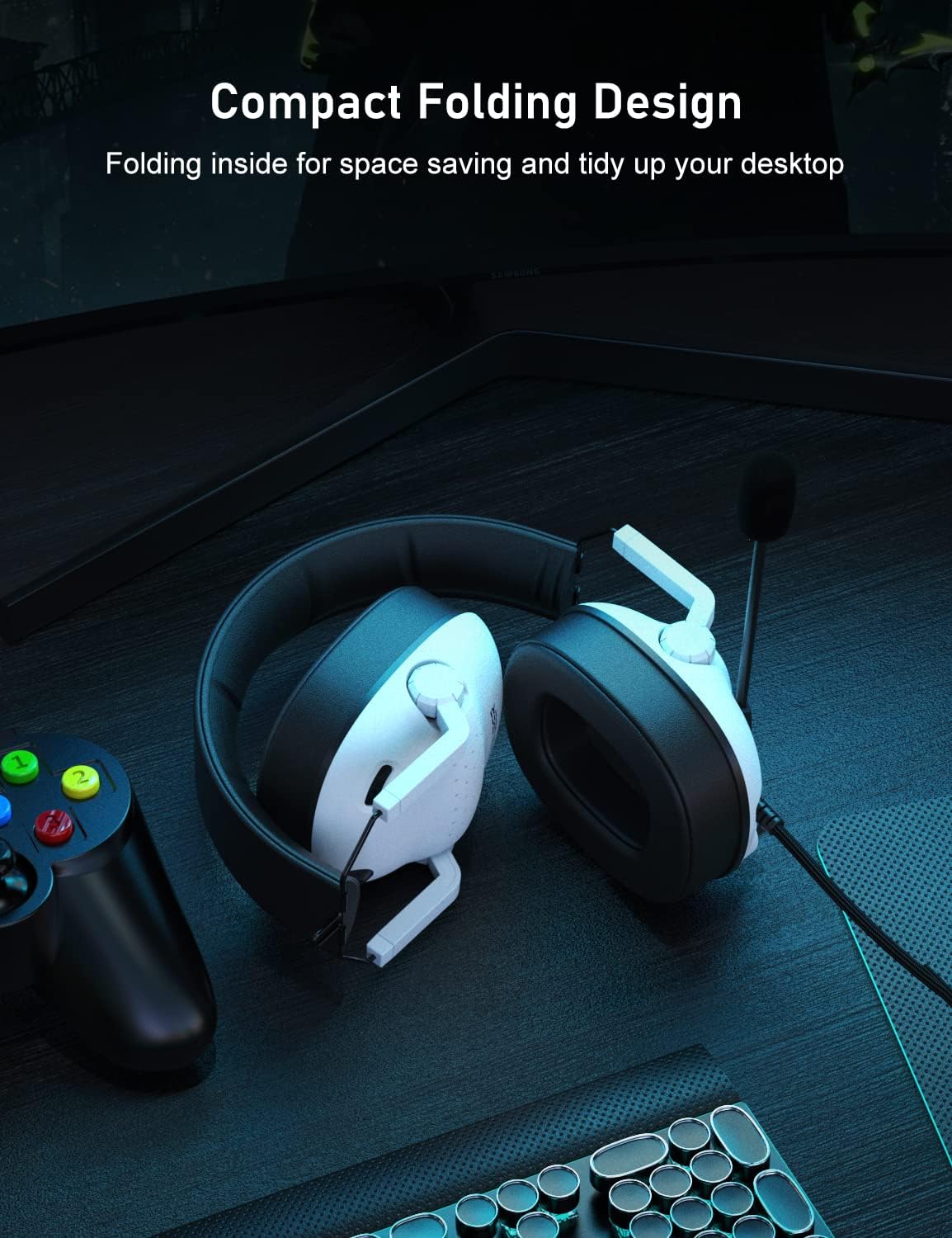 SENZER SG500 Kablede Over-Ear Gaming Headset