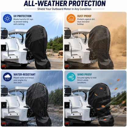 Bådmotorcover til Yamaha FL300G-300HK