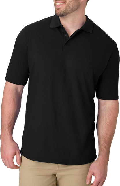 Hanes X-Temp Herre Polo T-shirt O055P