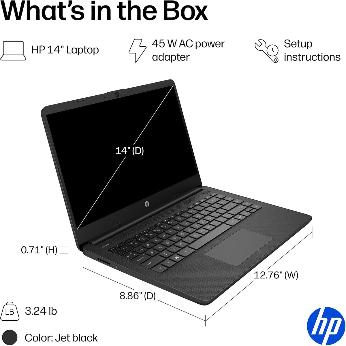 HP 14 14" Bærbar Computer Intel N150