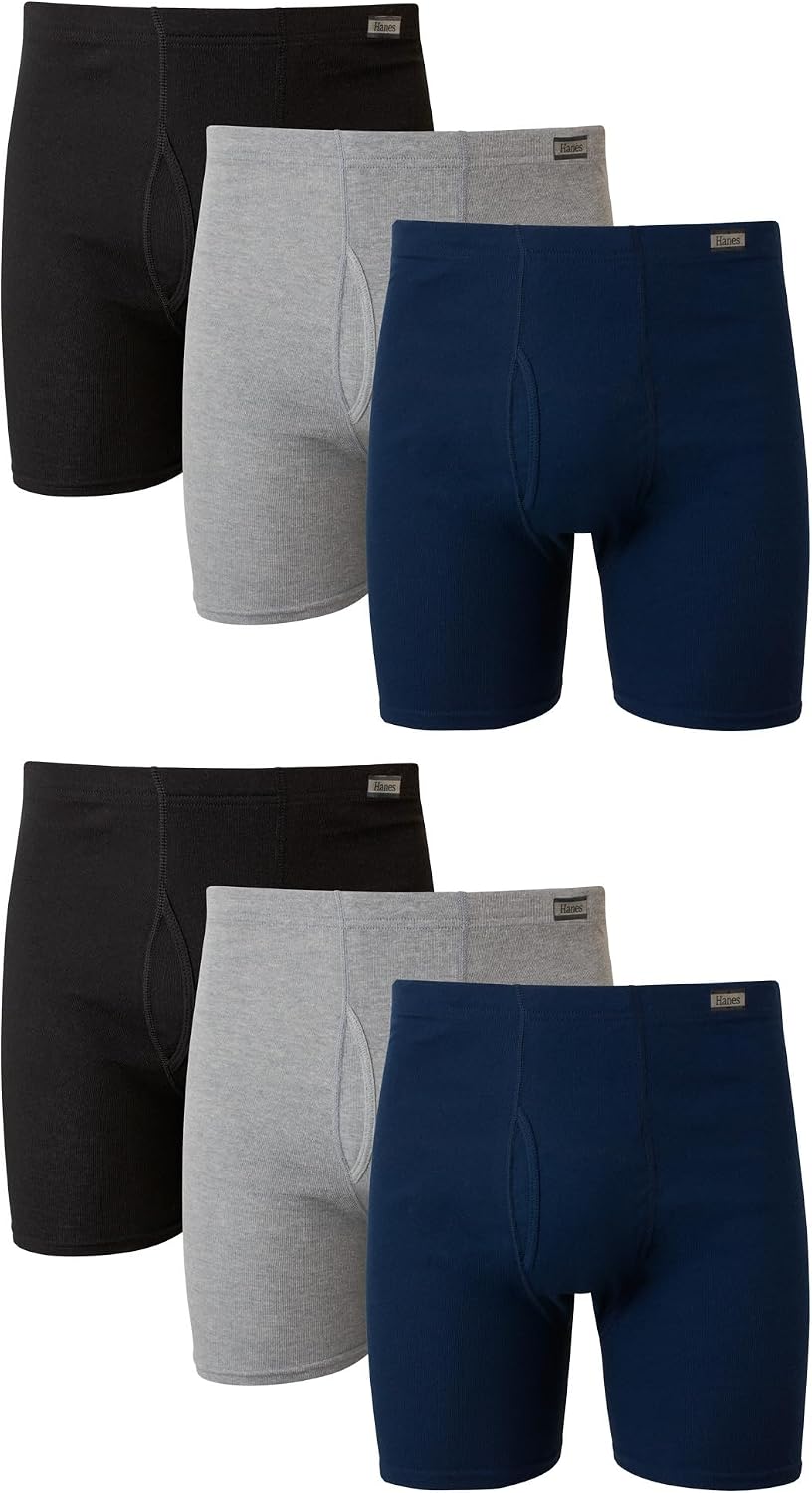 Hanes Herre Underbukser Tagless ComfortSoft 6-Pak 7460P6