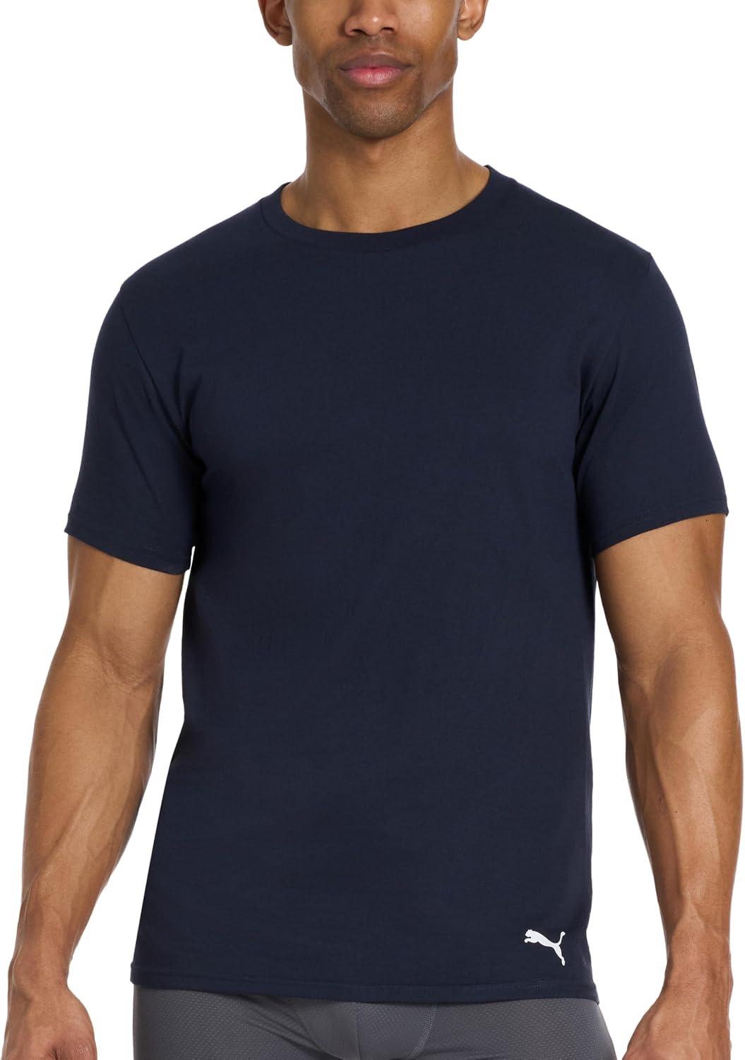 PUMA Herre T-shirt 4-Pak Crewneck Kortærmet PCOREM237688