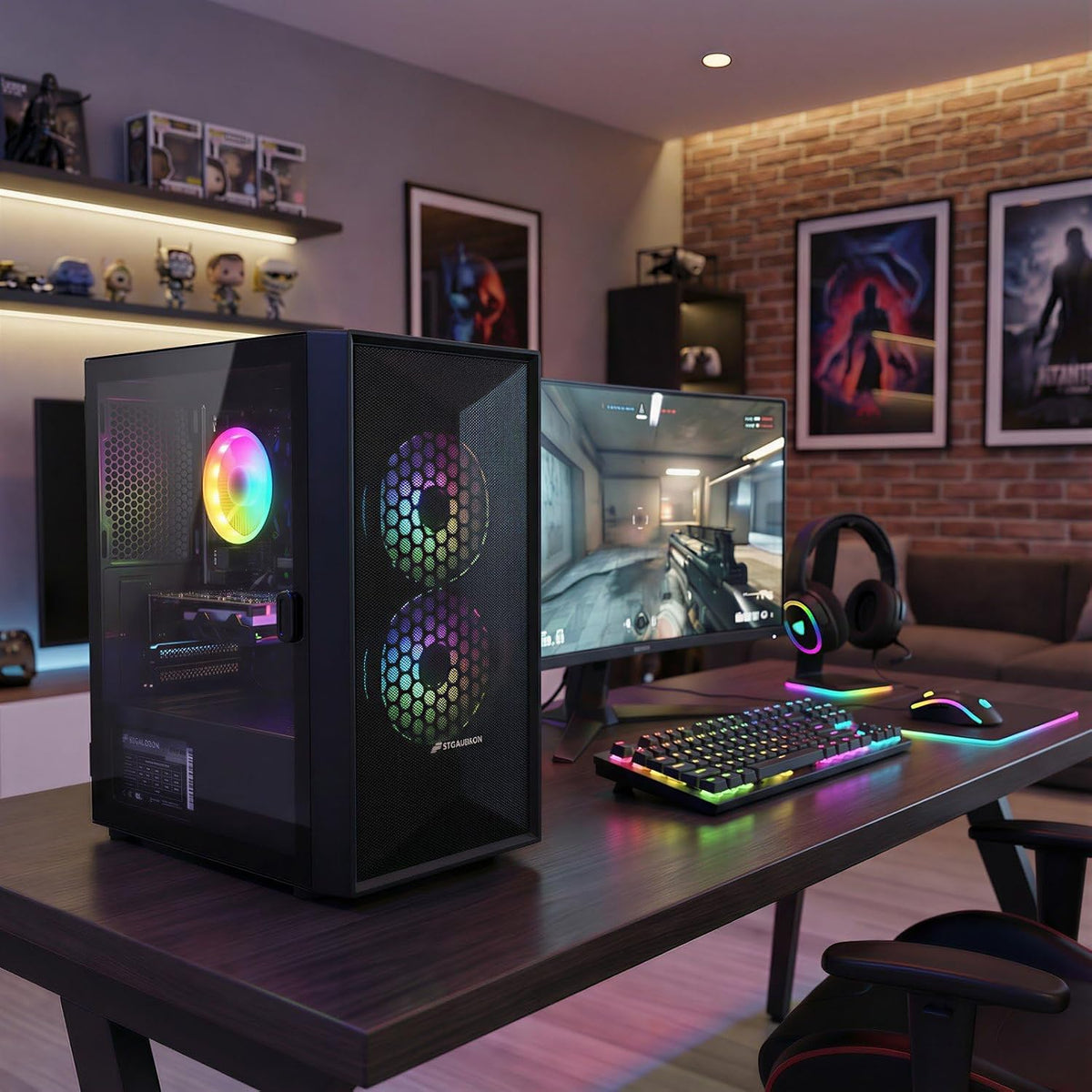 STGAubron Gaming PC Intel Core i5