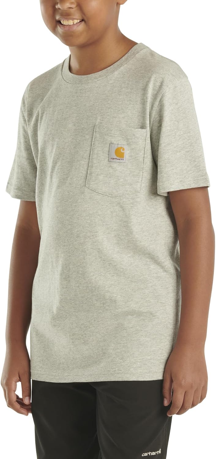 Carhartt Børn Kortermet T-Shirt Med Lomme CA6266