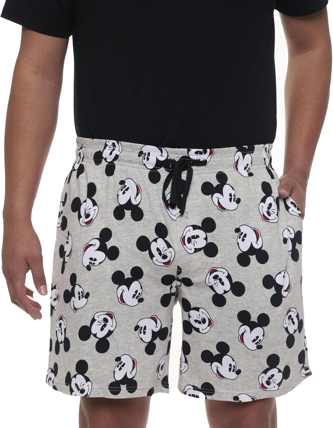 Disney Herre Pyjamasshorts Lounge All Over Print ms25jm86
