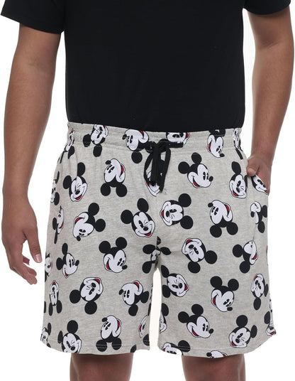 Disney Herre Pyjamasshorts Lounge All Over Print ms25jm86