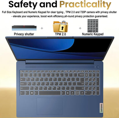 Lenovo IdeaPad Slim 3 15.6" Bærbar Computer Intel N150