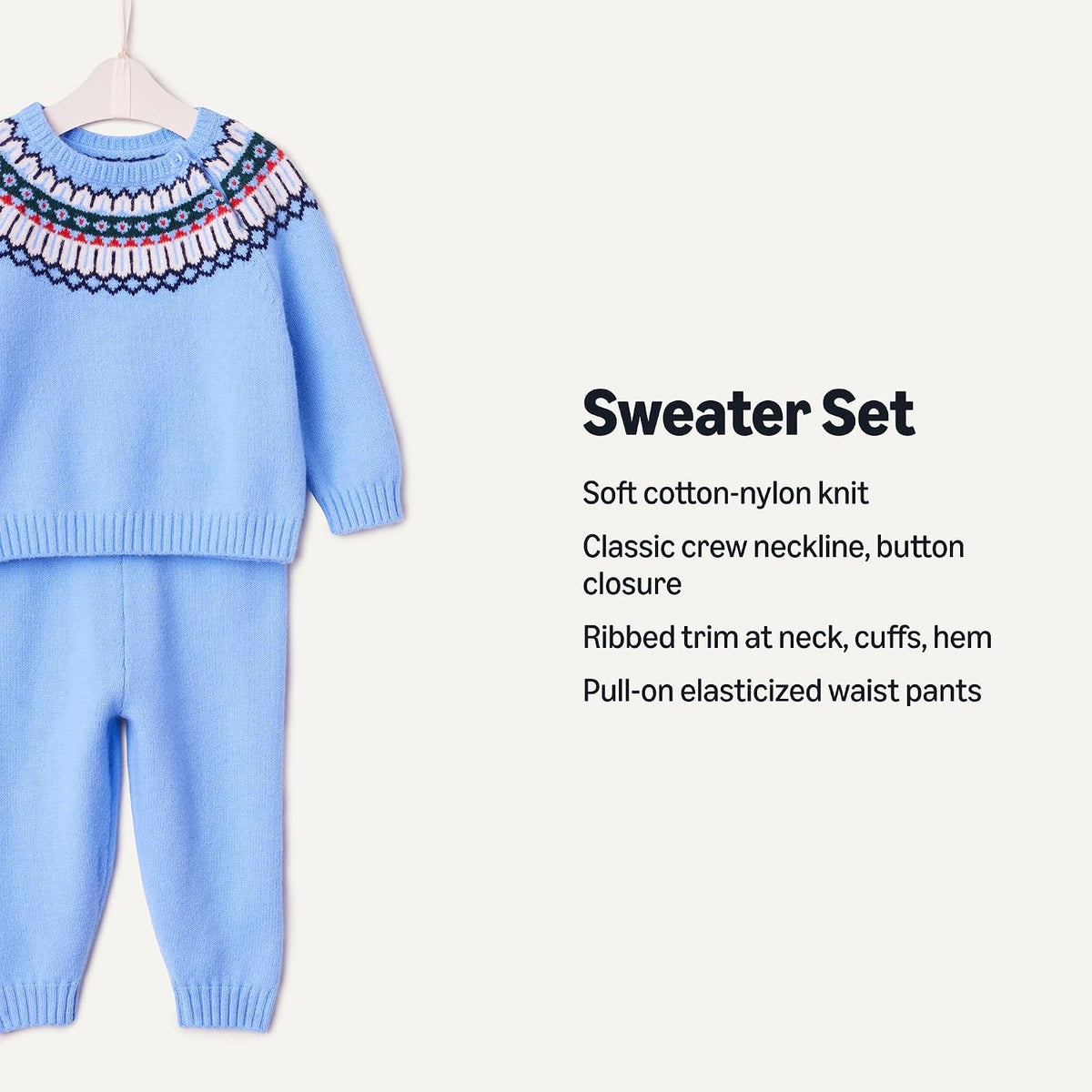 Amazon Essentials Sofia Grainge Baby Drenge Strikkestæt AEUB11369F25