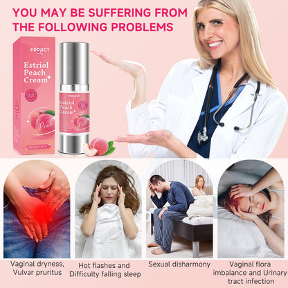 PROJECT PRINK Natural Peach Intimcreme til Kvinder 31ml