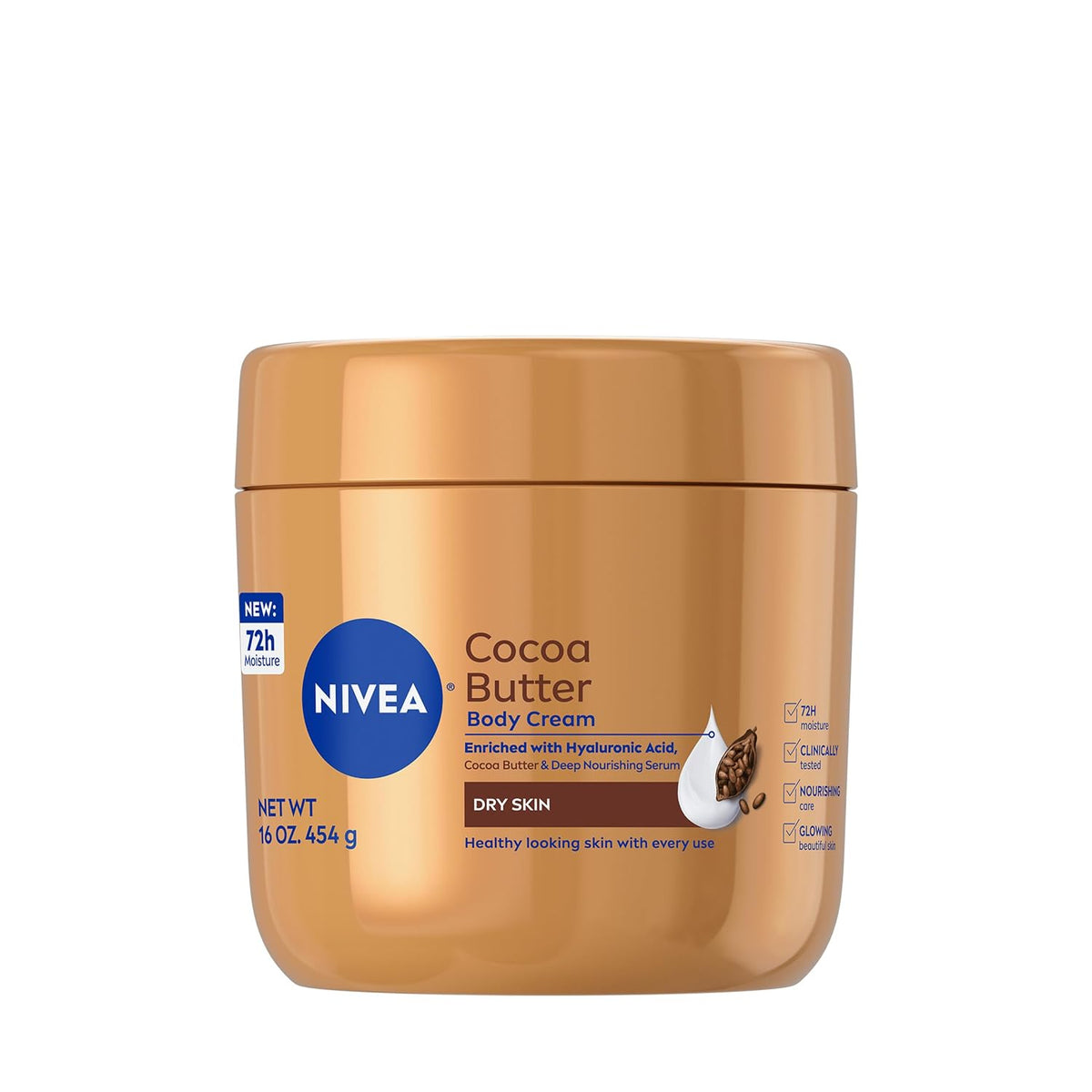 NIVEA Cocoa Butter Body Cream Kropscreme 473ml 072140021399