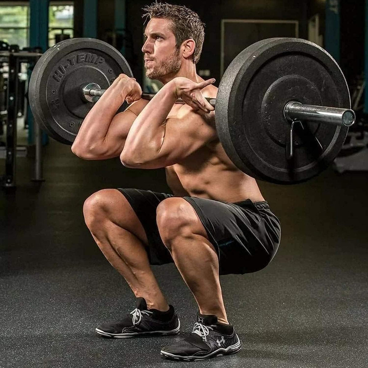COOFANDY Herre Træningsshorts Mesh Athletic Letvægt