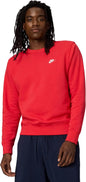 Nike Herre Sweatshirt Club Fleece Crew