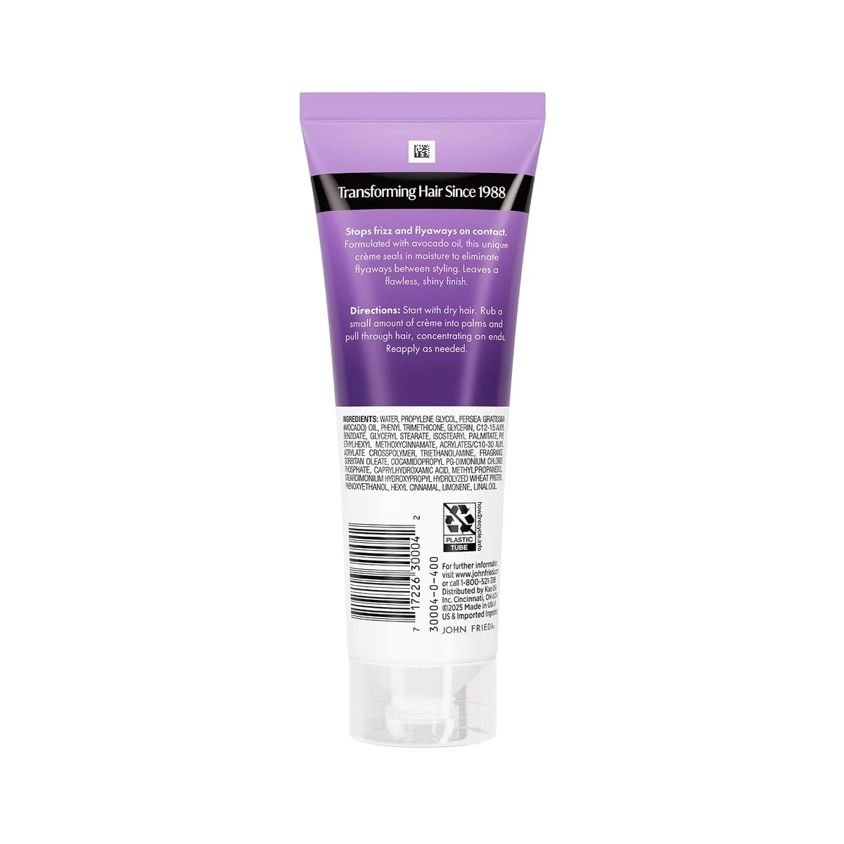 John Frieda Frizz Ease Secret Weapon Smoothing Hårcreme 118ml 30004