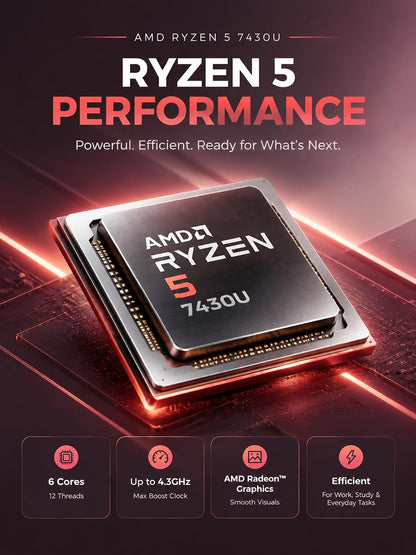 HP 17 17.3" Bærbar Computer AMD Ryzen 5
