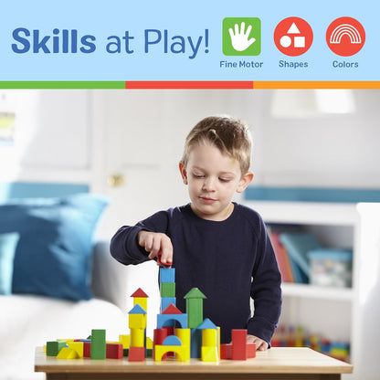 Melissa & Doug Træklodser Byggesæt 100 Dele MND481
