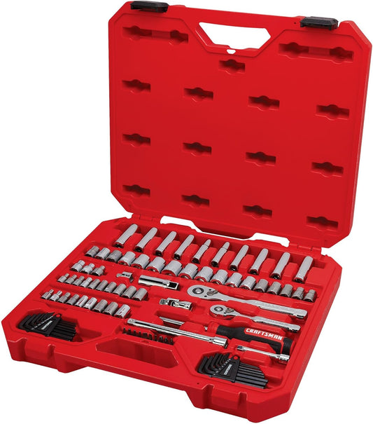 CRAFTSMAN Mekanikerværktøjssæt 83 Dele SAE/Metrisk CMMT12121