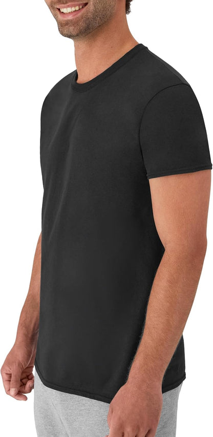 Hanes Herre Undertrøje Crew Neck Kortærmet 2135P6