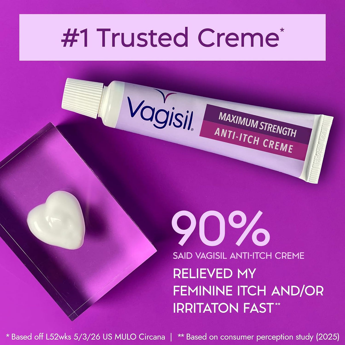Vagisil Feminine Cream Intimcreme til Kvinder 28g