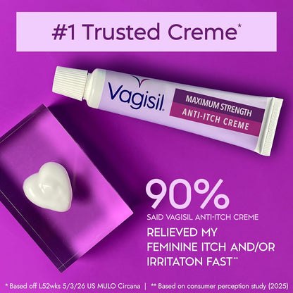 Vagisil Feminine Cream Intimcreme til Kvinder 28g