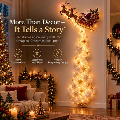 Christmas Magic Trail LED Julevæglampe 80 x 40 cm