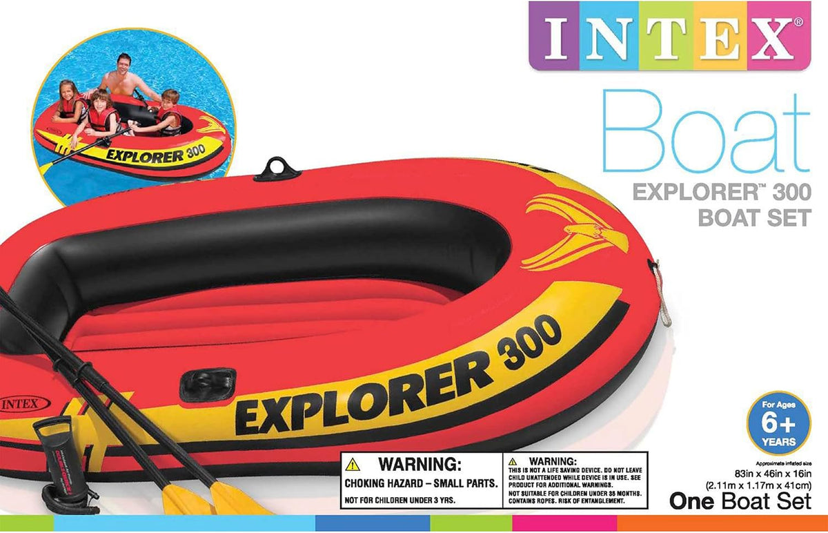 INTEX Explorer Oppustelig Båd 58332EP