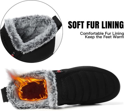 Dame Vinterstøvler Snow Boots Varm Skridsikker ADT2723