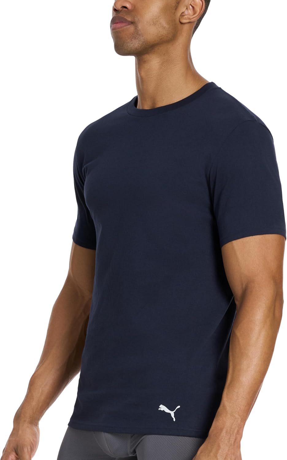 PUMA Herre T-shirt 4-Pak Crewneck Kortærmet PCOREM237688