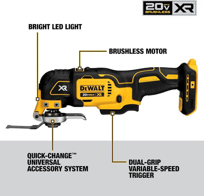 DEWALT Værktøjssæt Kulfri 10 Dele 20V MAX DCK1021D2