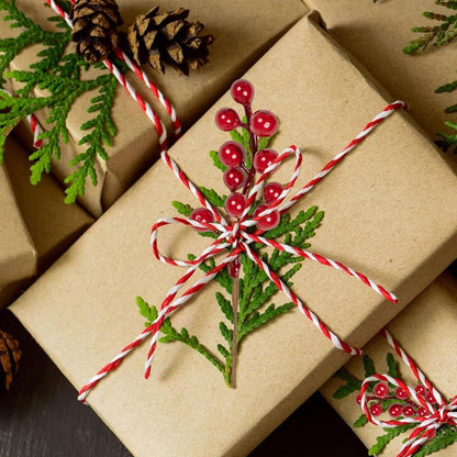 Kunstige Bærgrene Juledekoration 16.5 cm 32 Stk. JX-2343