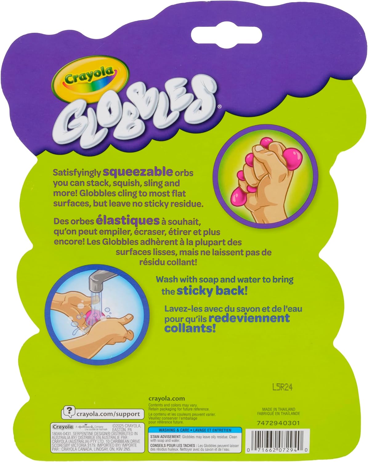 Crayola Globbles Fidget Legetøj 6-Pak 74-7294