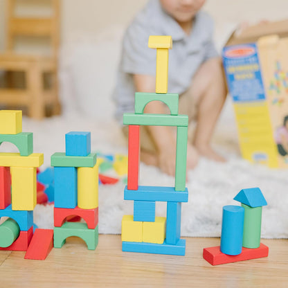 Melissa & Doug Træklodser Byggesæt 100 Dele MND481