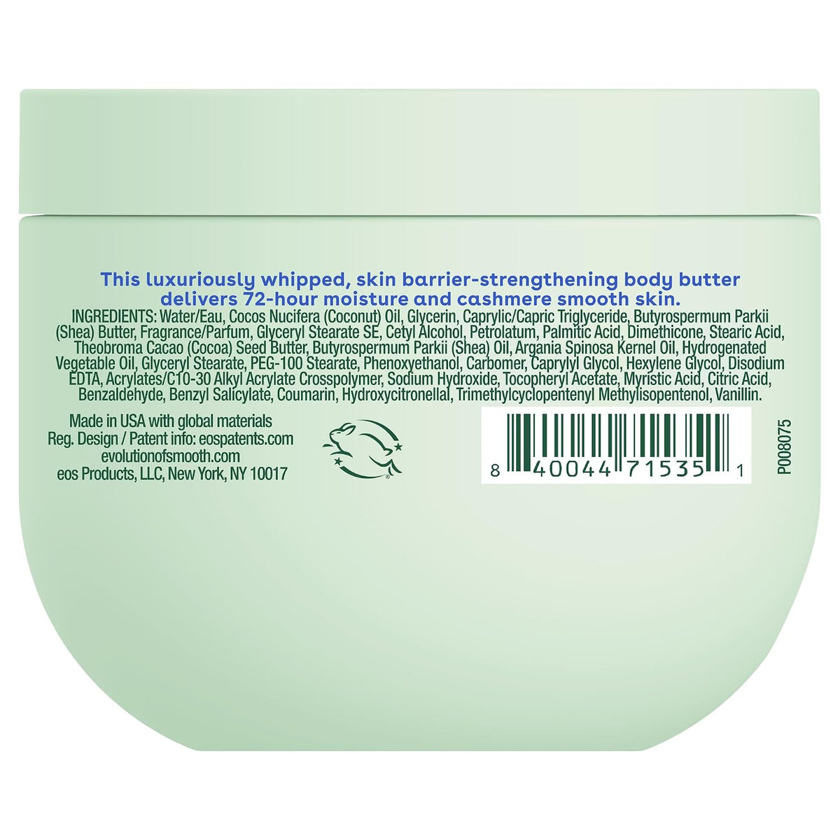 eos Cashmere Whipped Oil Body Butter Kropscreme 355ml