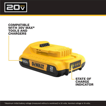 DEWALT Boremaskine Og Slagskruetrækker Sæt 20V MAX DCK277D2