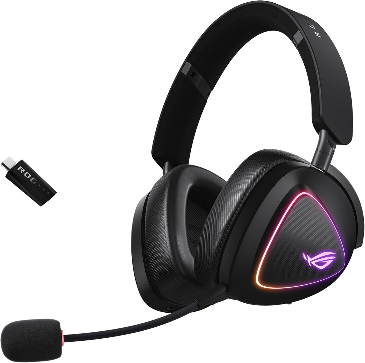 ASUS ROG Delta II Trådløse Over-Ear Gaming Headset A701 ROG DELTA II/BLK