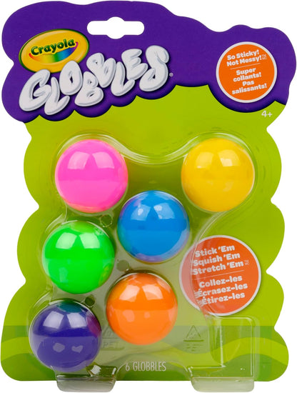 Crayola Globbles Fidget Legetøj 6-Pak 74-7294