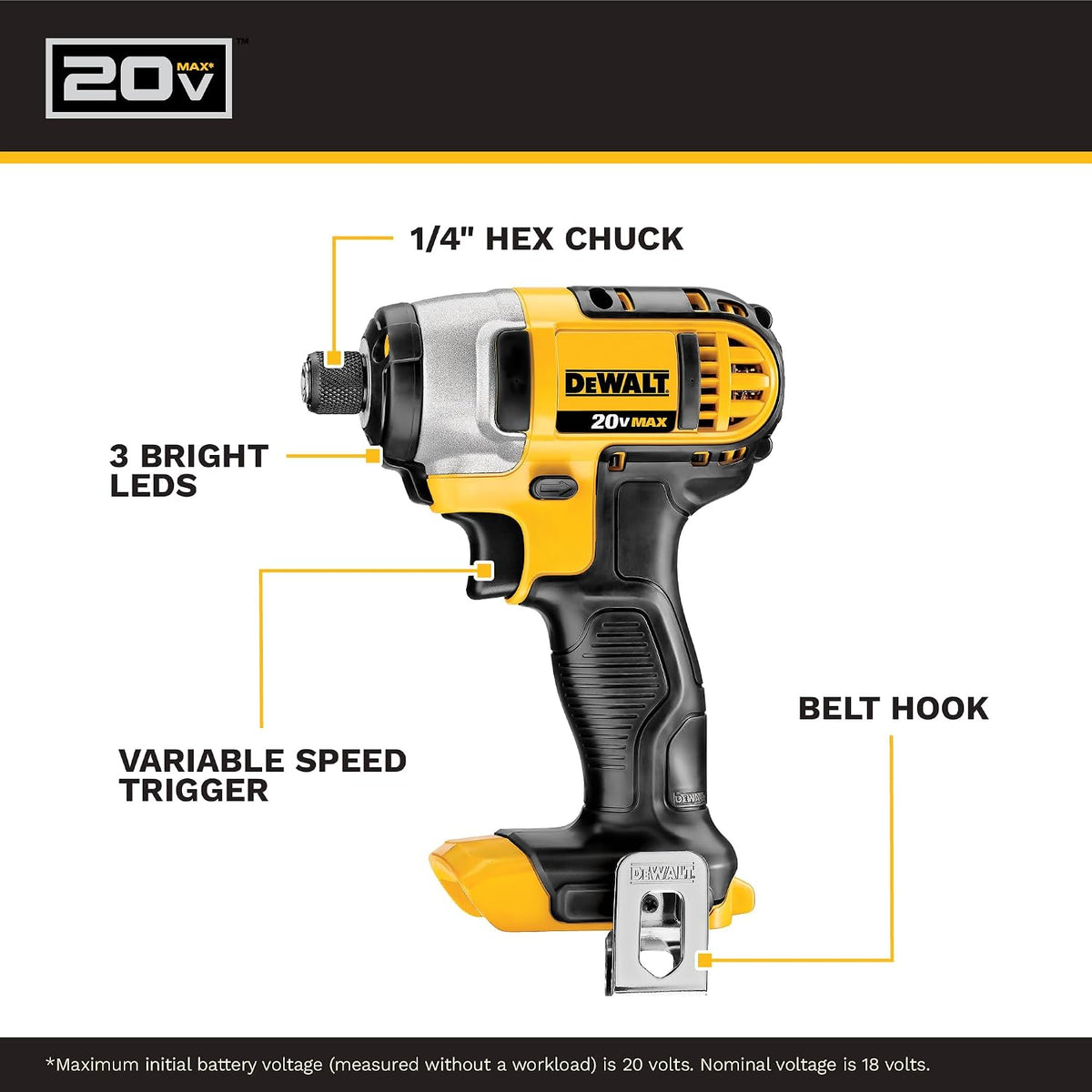 DEWALT Boremaskine og Slagskruetrækker 20V MAX DCK240C2