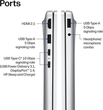 HP OmniBook 3 16" Bærbar Computer AMD Ryzen 5 16-by0499nr