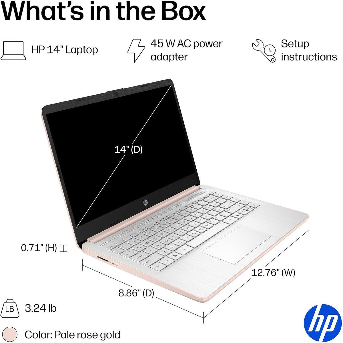HP 14 Bærbar Computer 2026 Intel N150