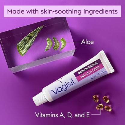Vagisil Feminine Cream Intimcreme til Kvinder 28g