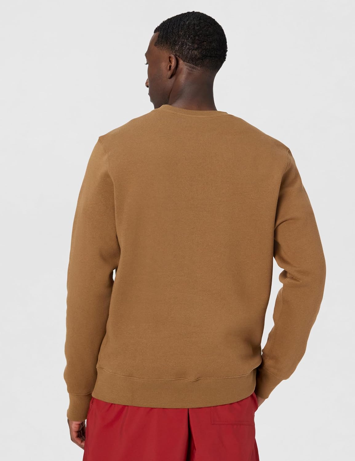 Nike Herre Sweatshirt Club Fleece Crew