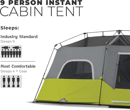 CORE Camping Telt 9 Personer 40008