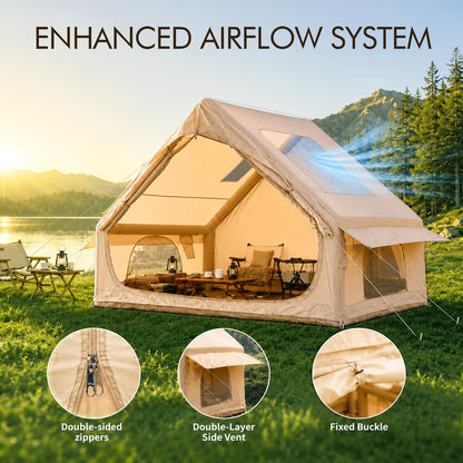 Al waha Al zhabia Oppusteligt Camping Telt 4 Personer OUD-ITC-0001-00
