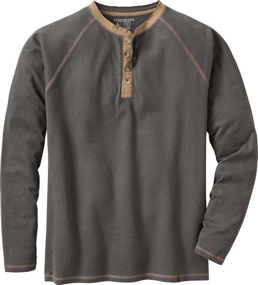 Legendary Whitetails Herre Henley Langærmet 6288
